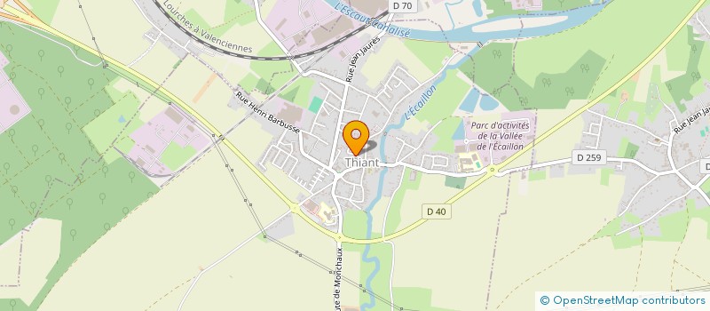 localisation de l'entreprise SOCIETE D'HISTOIRE LOCALE DE THIANT  THIANT