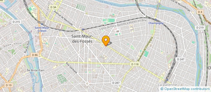 localisation de l'entreprise SOCIETE D'HORTICULTURE DE SAINT-MAUR DES FOSSES à SAINT-MAUR-DES-FOSSES