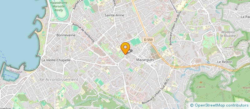 localisation de l'entreprise SOCIETE D'HORTICULTURE ET D'ARBORICULTURE DES BOUCHES DU RHONE à MARSEILLE