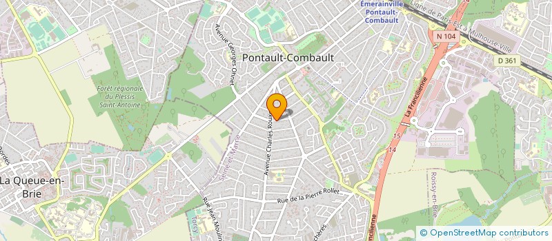 localisation de l'entreprise SOCIETE D IMPORT EXPORT PONTELOISE à PONTAULT-COMBAULT