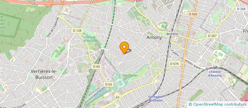 localisation de l'entreprise SOCIETE D'IMPORT EXPORT SINADIF à ANTONY