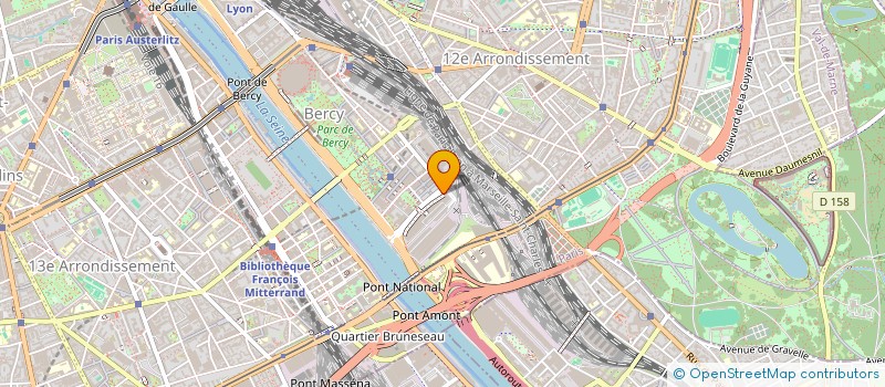 localisation de l'entreprise SOCIETE D'IMPORTATION DE BOISSONS ET SPIRITUEUX SAS  PARIS