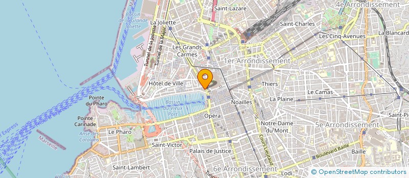 localisation de l'entreprise SOCIETE D'INFORMATIQUE APPLIQUEE A LA COMPTABILITE à MARSEILLE