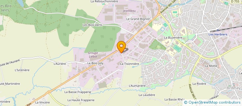 localisation de l'entreprise SOCIETE D'INFORMATIQUE DE GESTION D'ASSISTANCE ET DE LOGICIEL SIGAL NFORMATIQUE  LES HERBIERS