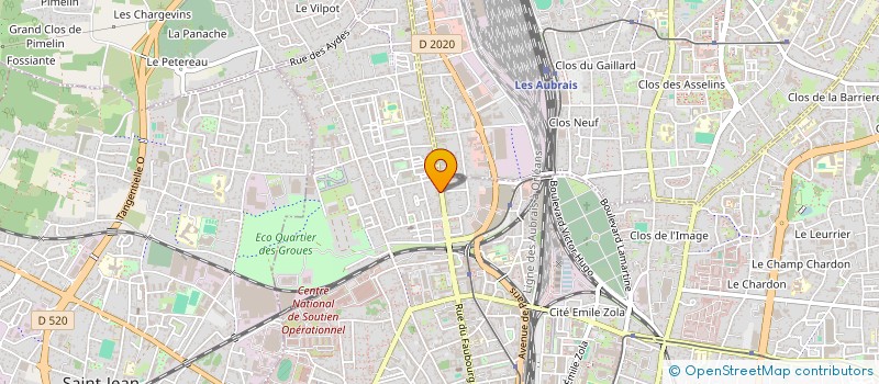 localisation de l'entreprise SOCIETE D INFORMATIQUE INDUSTRIELLE à ORLEANS