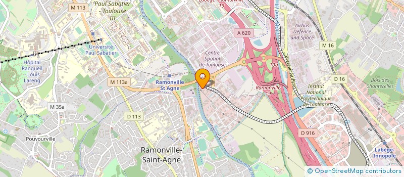 localisation de l'entreprise SOCIETE D'INGENIERIE ET DE CONCEPTION ELECTRONIQUE à RAMONVILLE-SAINT-AGNE