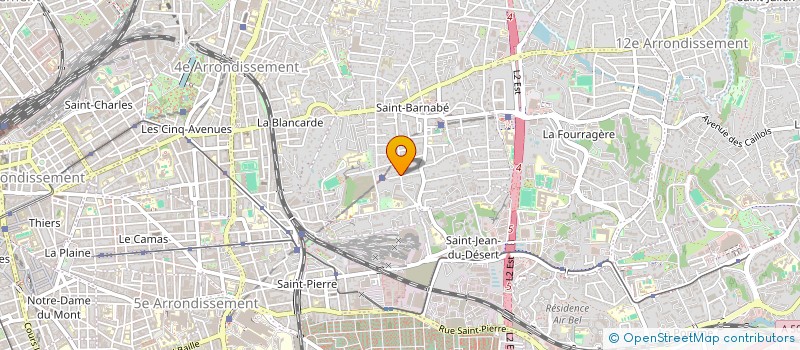 localisation de l'entreprise SOCIETE D INGENIERIE ET DE PRODUCTION DE FORMATION PROFESSIONNEL  MARSEILLE