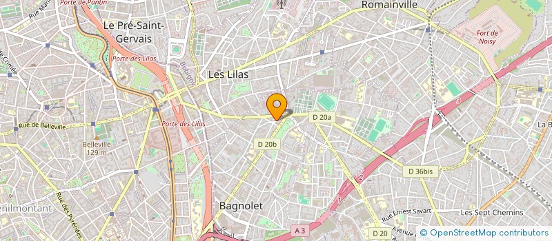 localisation de l'entreprise SOCIETE D' INGENIERIE ET DE REALISATION ELECTRIQUE à BAGNOLET
