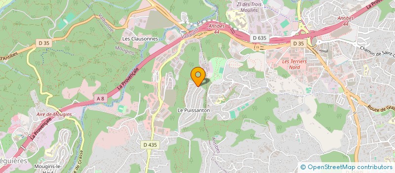 localisation de l'entreprise SOCIETE D'INGENIERIE ET LOGISTIQUE INTERNATIONALE à VALLAURIS