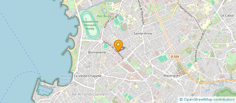 localisation de l'entreprise SOCIETE D'INGENIERIE ET TECHNIQUE DU BATIMENT à MARSEILLE