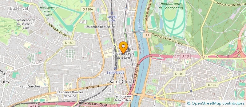 localisation de l'entreprise SOCIETE D INGENIERIE FRANCE AMERIQUE à SAINT-CLOUD