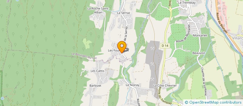 localisation de l'entreprise SOCIETE D'INGENIERIE NATURE ET TECHNIQUE à LA CHAPELLE-DU-MONT-DU-CHAT