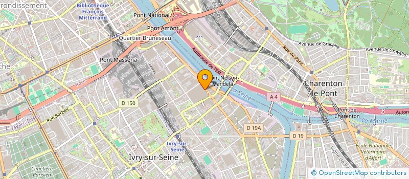 localisation de l'entreprise SOCIETE D INGENIERIE REGIONALE à IVRY-SUR-SEINE