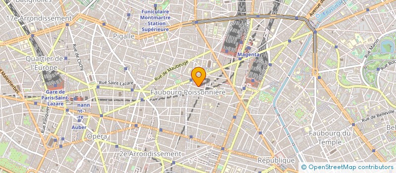 localisation de l'entreprise SOCIETE D'INGENIEURS CONSEILS EN ACOUSTIQUE PEUTZ ET ASSOCIES  PARIS