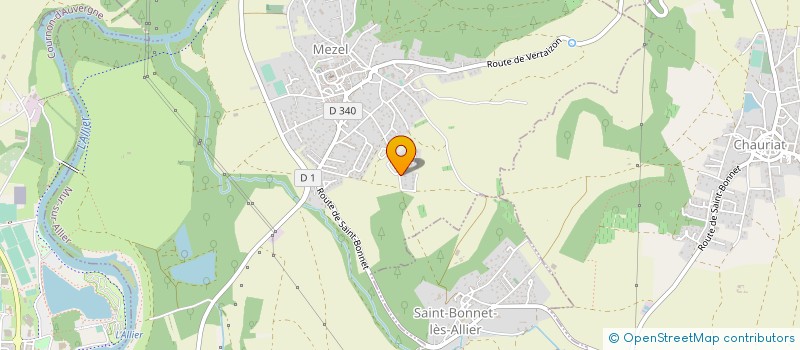 localisation de l'entreprise SOCIETE D'INGENIEURS CONSEILS EN INFRASTRUCTURE à MUR-SUR-ALLIER