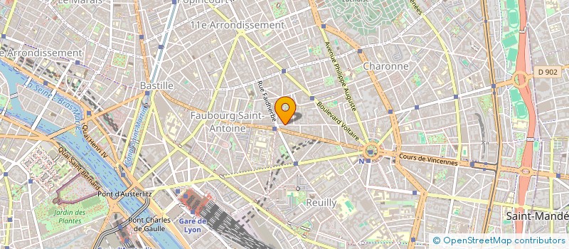 localisation de l'entreprise SOCIETE D'INITIATIVE COLLECTIVE POUR LA VENTE DE L'ARTISANAT D'ART (SICVAA) à PARIS