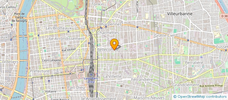 localisation de l'entreprise SOCIETE D'INNOVATIONS, D'ETUDES ET DE TRANSFERT DE TECHNOLOGIES INDUSTRIELLES à LYON