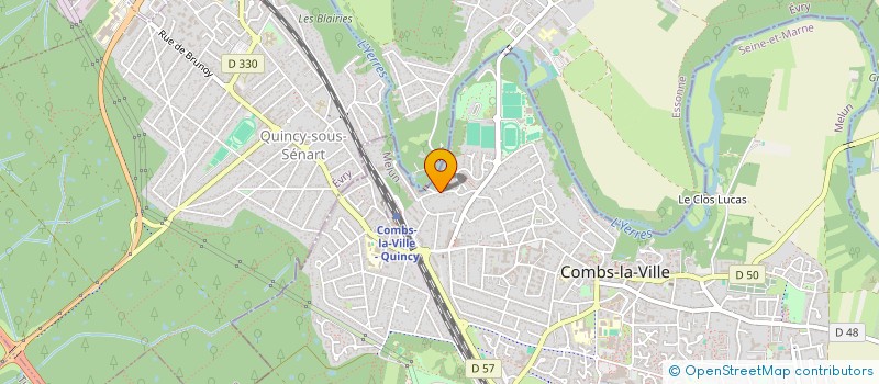 localisation de l'entreprise SOCIETE D'INSTALLATION DE FERMETURES ET D'AUTOMATISMES  COMBS-LA-VILLE