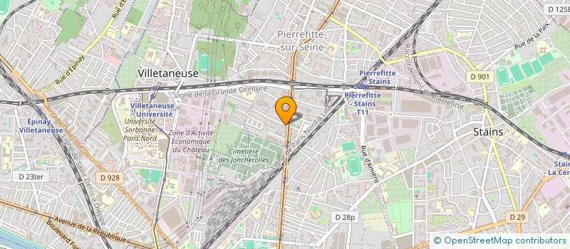 localisation de l'entreprise SOCIETE D'INSTALLATION ELECTRIQUE ET ASSISTANCE à PIERREFITTE SUR SEINE