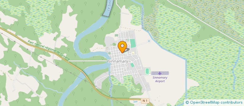 localisation de l'entreprise SOCIETE D'INSTALLATION ET DE MAINTENANCE DES APPAREILS SANITAIRES  SINNAMARY