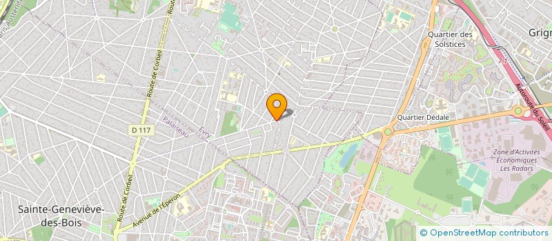 localisation de l'entreprise SOCIETE D INSTALLATION ET DE MAINTENANCE SANITAIRE ET THERMIQUE à MORSANG SUR ORGE