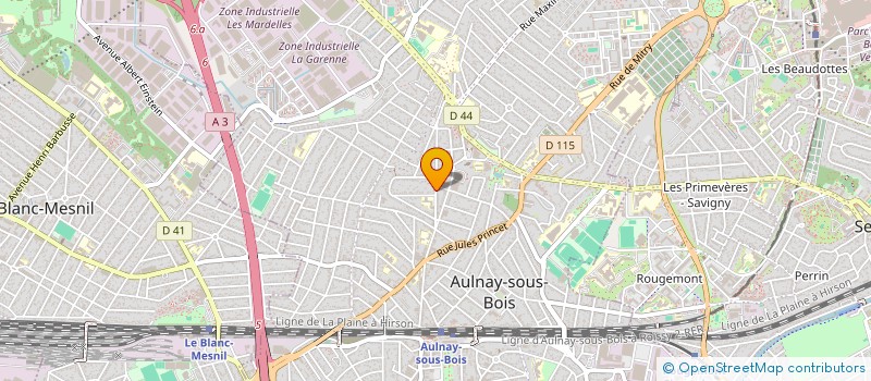 localisation de l'entreprise SOCIETE D'INSTALLATIONS ELECTRIQUE GENERALE à AULNAY-SOUS-BOIS