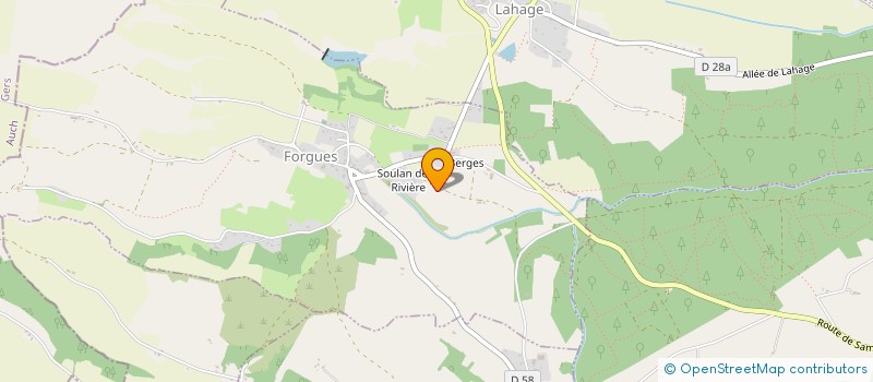 localisation de l'entreprise SOCIETE D'INSTALLATIONS ELECTRIQUES ET DE MAINTENANCE SIEM à FORGUES