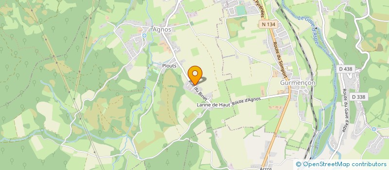 localisation de l'entreprise SOCIETE D'INSTALLATIONS TELEPHONIQUES à OGEU-LES-BAINS