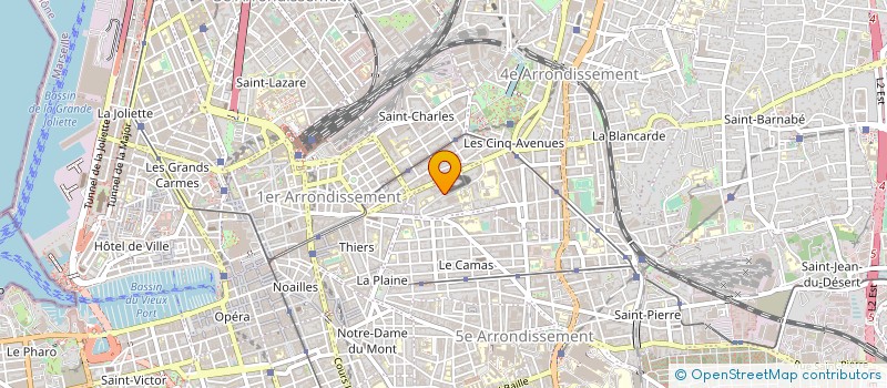 localisation de l'entreprise SOCIETE D'INSTALLATIONS THERMIQUES à MARSEILLE