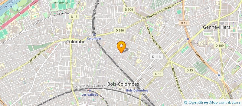 localisation de l'entreprise SOCIETE D'INTEGRATION AUDIOVISUELLE  COLOMBES
