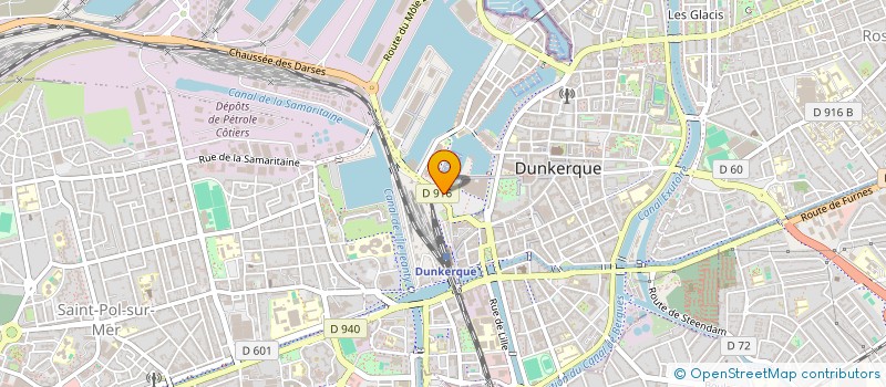 localisation de l'entreprise SOCIETE D'INTERET ECONOMIQUE DU DUNKERQUOIS à DUNKERQUE