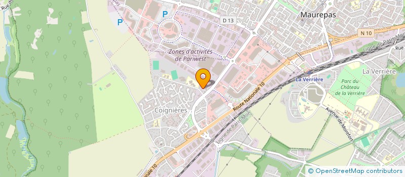 localisation de l'entreprise SOCIETE D'INTERVENTION ET DE PROTECTION à COIGNIERES