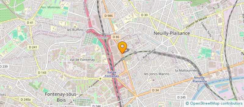 localisation de l'entreprise SOCIETE D'INTERVENTION ET DE PROTECTION PRIVEE à FONTENAY-SOUS-BOIS