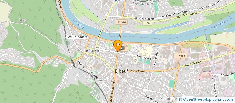 localisation de l'entreprise SOCIETE D'INTERVENTION POUR L'EMPLOI à ELBEUF