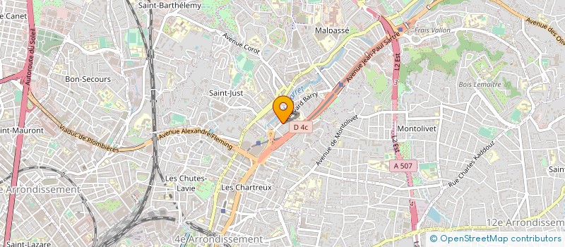 localisation de l'entreprise SOCIETE D'INTERVENTION TECHNIQUE à MARSEILLE