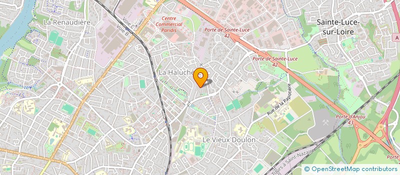 localisation de l'entreprise SOCIETE D INVESTISSEMENT D.H.  ERGUE GABERIC