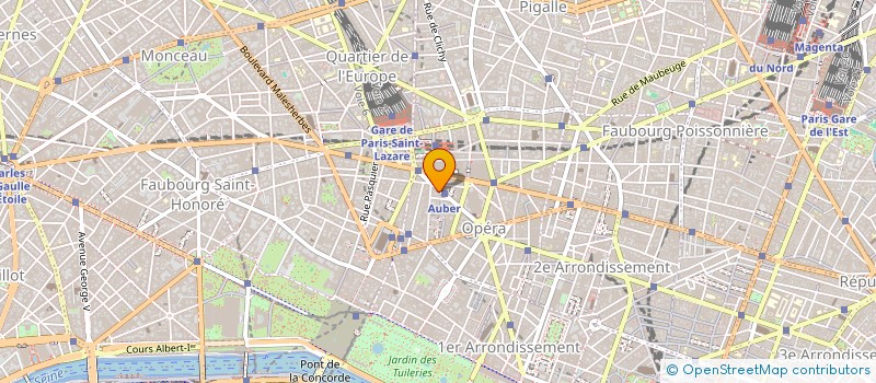 localisation de l'entreprise SOCIETE D'INVESTISSEMENT DE L'OPERA  PARIS 09