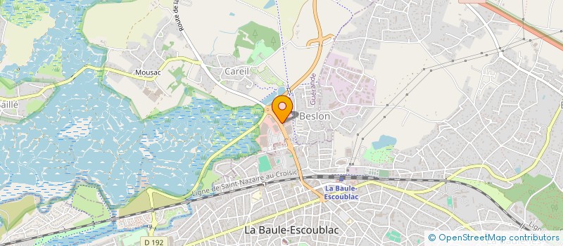 localisation de l'entreprise SOCIETE D'INVESTISSEMENT DE RECHERCHE D'ETUDE ET DE CONSEILS à GUERANDE