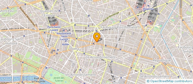 localisation de l'entreprise SOCIETE D'INVESTISSEMENT EN OBJETS D'ART ET ORGANISATION DE VENTES  PARIS