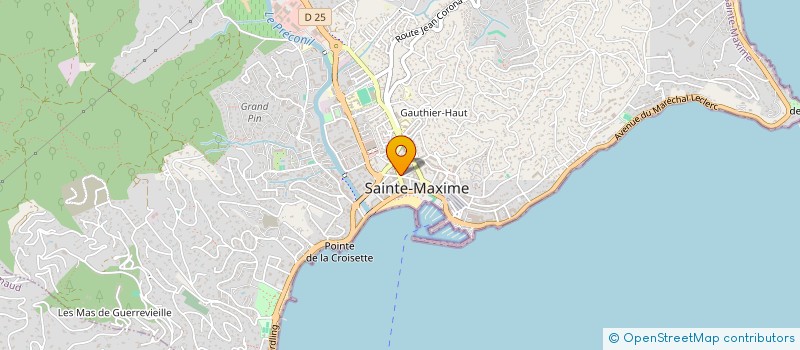 localisation de l'entreprise SOCIETE D'INVESTISSEMENT ET DE COMMERCE AZUREEN à SAINTE-MAXIME