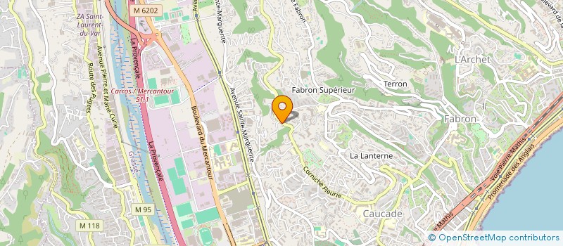 localisation de l'entreprise SOCIETE D'INVESTISSEMENT ET DE DEVELOPPEMENT à NICE