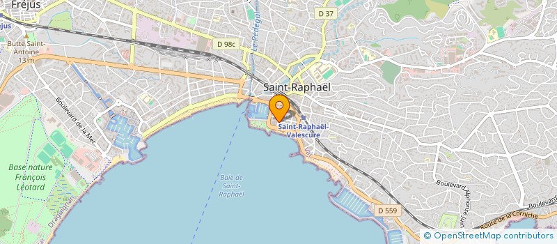 localisation de l'entreprise SOCIETE D'INVESTISSEMENT ET DE PARTICIPATIONS AZUREENNE à SAINT-RAPHAEL