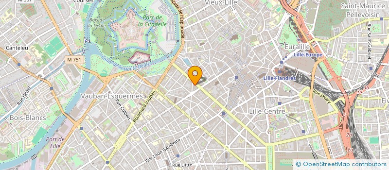 localisation de l'entreprise SOCIETE D'INVESTISSEMENT FONCIER à LILLE