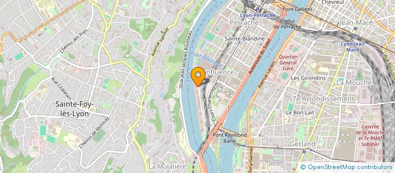 localisation de l'entreprise SOCIETE D INVESTISSEMENT HOTELIER à LYON