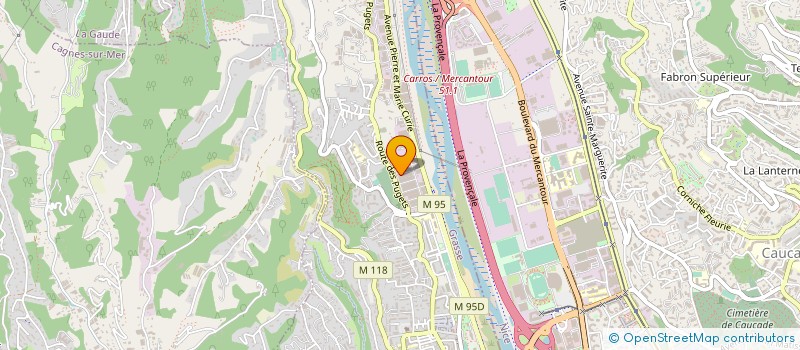 localisation de l'entreprise SOCIETE D'INVESTISSEMENT POUR LES PRODUCTEURS ASSOCIES  SAINT-LAURENT-DU-VAR