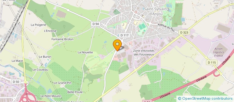 localisation de l'entreprise SOCIETE D'INVESTISSEMENTS AGRICOLES  VERRIERES-EN-ANJOU