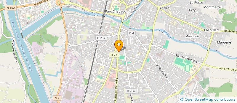 localisation de l'entreprise SOCIETE D'INVESTISSEMENTS CHAMBOULTOUT  MONTELIMAR