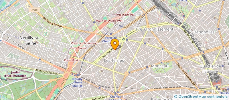 localisation de l'entreprise SOCIETE D INVESTISSEMENTS DE L OUEST  PARIS