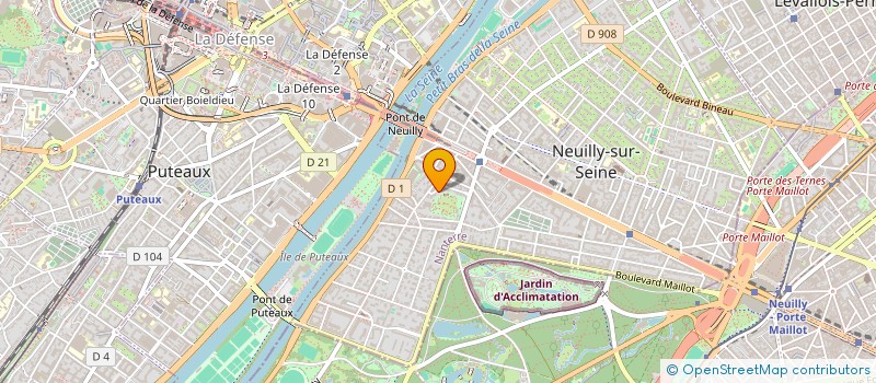 localisation de l'entreprise SOCIETE D'INVESTISSEMENTS DE REALISATIONS ET DE PARTICIPATION à NEUILLY-SUR-SEINE