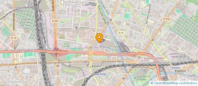 localisation de l'entreprise SOCIETE D'INVESTISSEMENTS ET DE GESTION 41 AS  AUBERVILLIERS